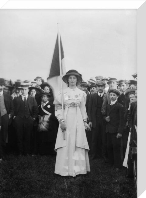 Charlotte Marsh in Hyde Park 1908