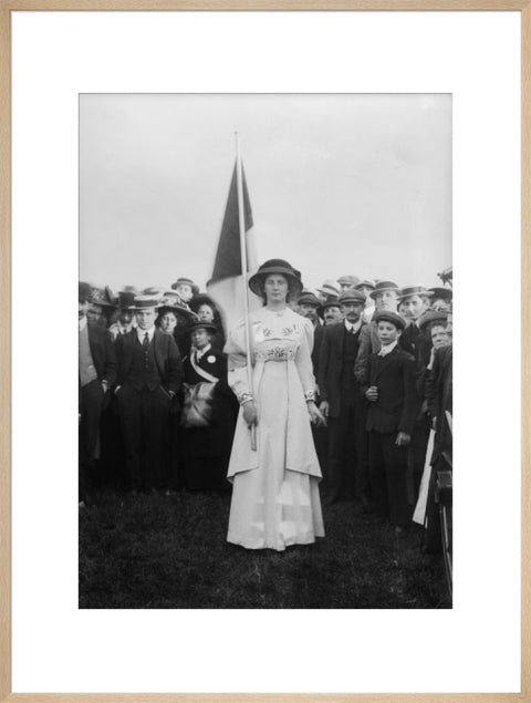 Charlotte Marsh in Hyde Park 1908