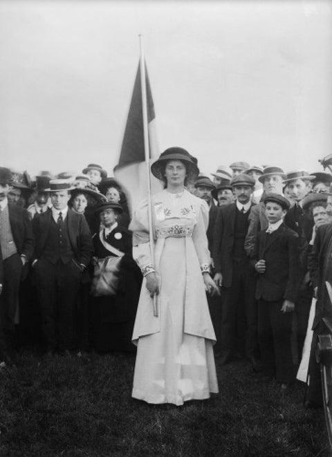 Charlotte Marsh in Hyde Park 1908