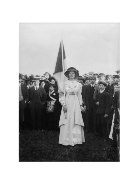 Charlotte Marsh in Hyde Park 1908