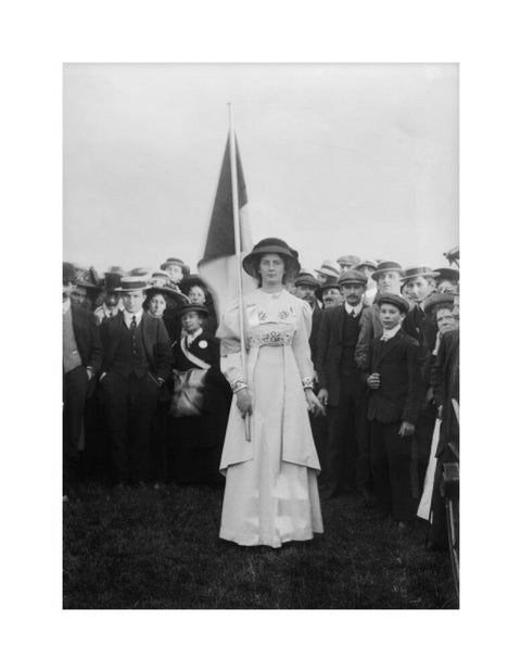 Charlotte Marsh in Hyde Park 1908