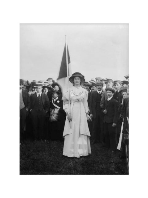 Charlotte Marsh in Hyde Park 1908