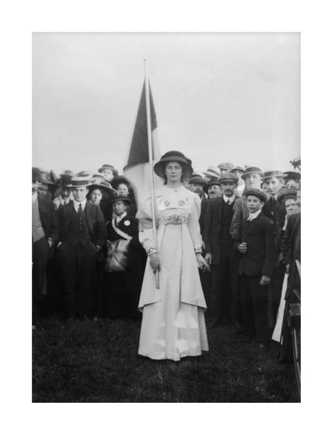 Charlotte Marsh in Hyde Park 1908