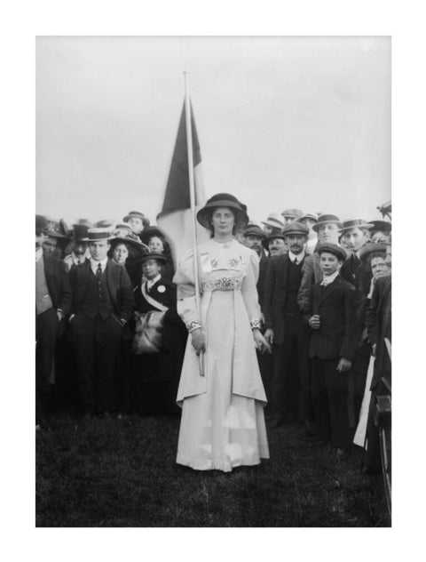 Charlotte Marsh in Hyde Park 1908