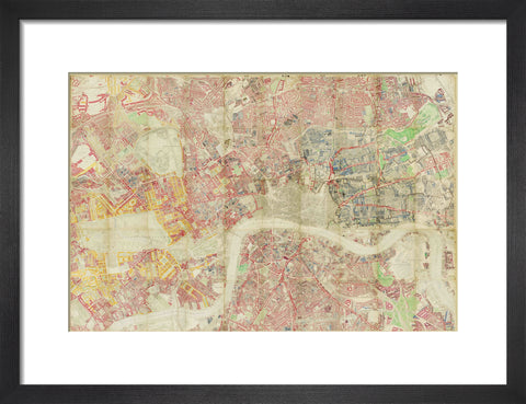 Booth Poverty Map sections 1- 50 1889