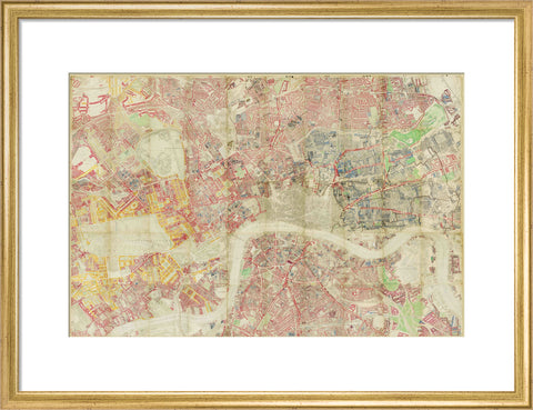 Booth Poverty Map sections 1- 50 1889