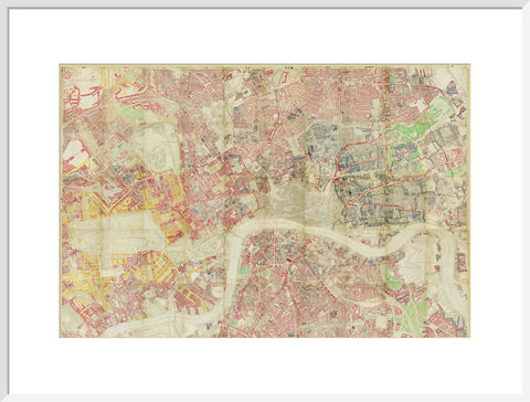 Booth Poverty Map sections 1- 50 1889