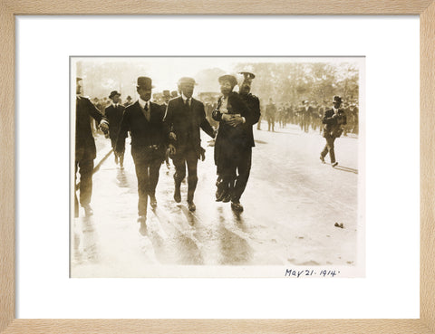 Arrest of Emmeline Pankhurst 1914