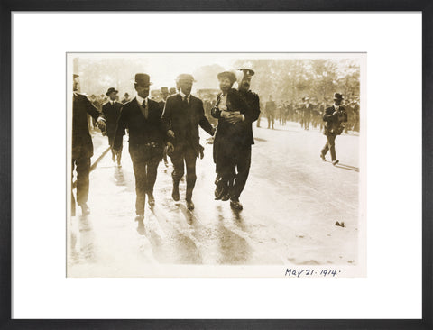 Arrest of Emmeline Pankhurst 1914