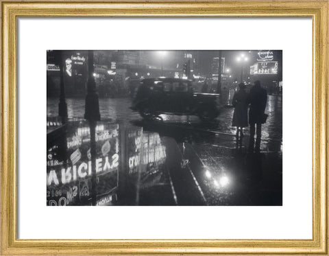 Piccadilly at Night 1958