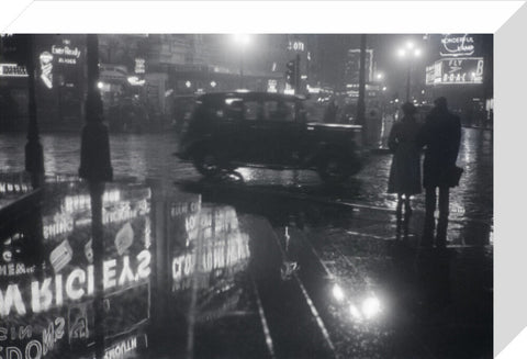 Piccadilly at Night 1958