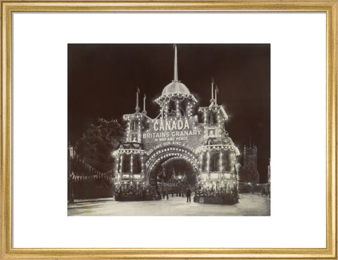 Canadian Arch' on Victoria Embankment c 1915