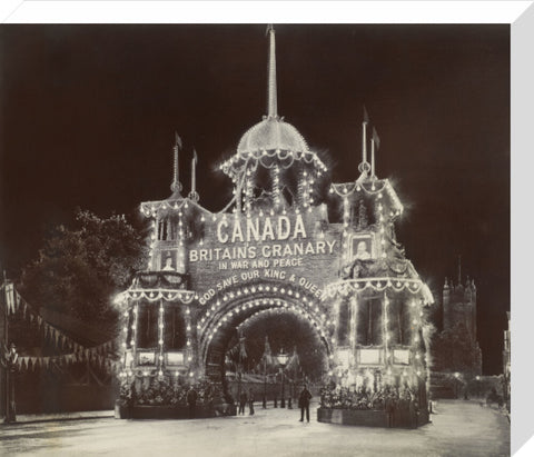 Canadian Arch' on Victoria Embankment c 1915