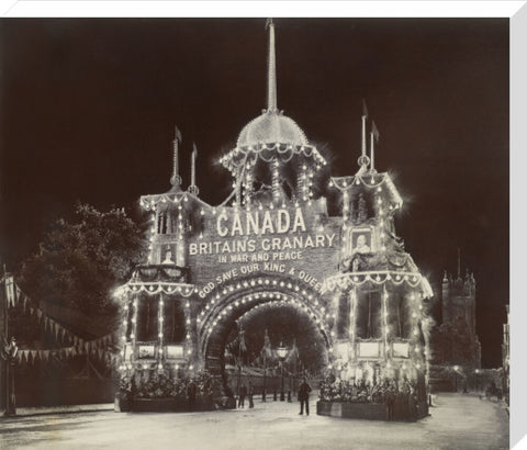 Canadian Arch' on Victoria Embankment c 1915