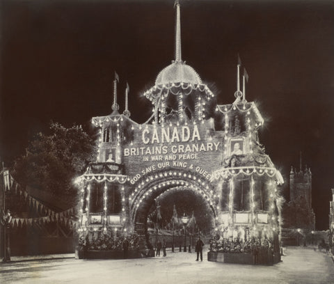 Canadian Arch' on Victoria Embankment c 1915