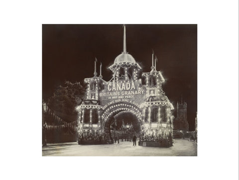 Canadian Arch' on Victoria Embankment c 1915