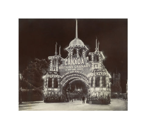 Canadian Arch' on Victoria Embankment c 1915