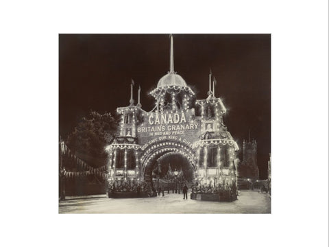 Canadian Arch' on Victoria Embankment c 1915