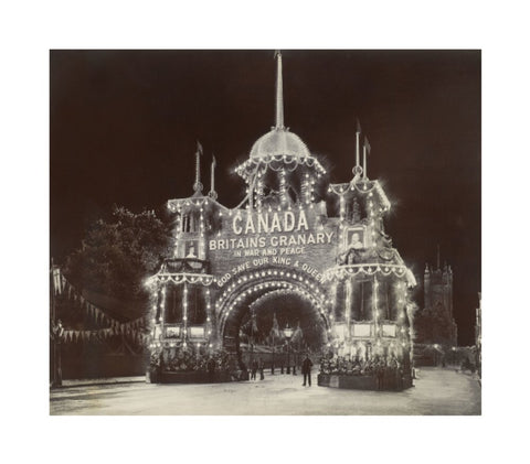 Canadian Arch' on Victoria Embankment c 1915