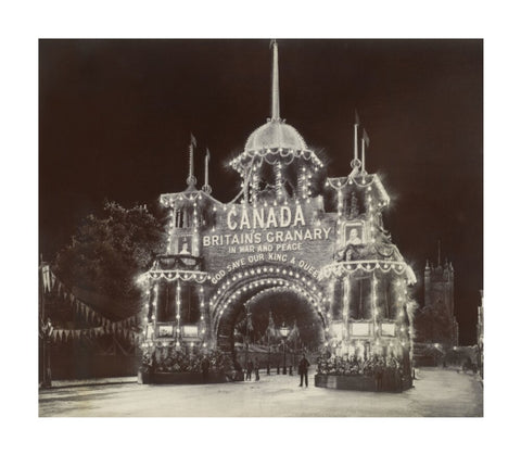 Canadian Arch' on Victoria Embankment c 1915