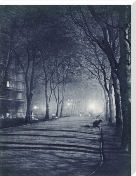 Temple Gardens at night 1934