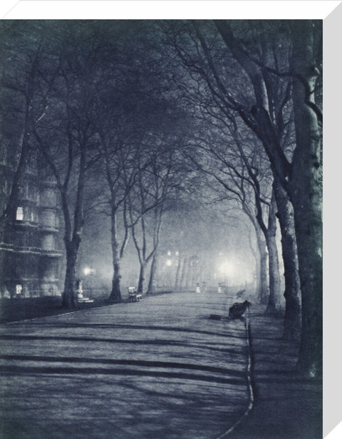 Temple Gardens at night 1934