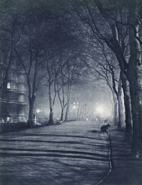 Temple Gardens at night 1934