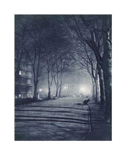 Temple Gardens at night 1934