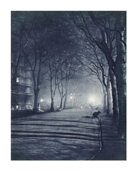 Temple Gardens at night 1934