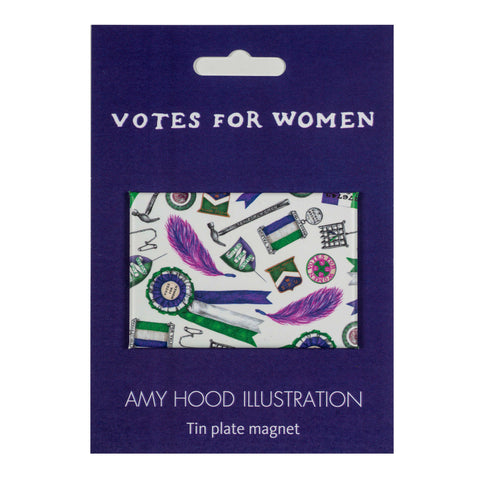 Amy Hood Illustration - Magnet Votes For Women