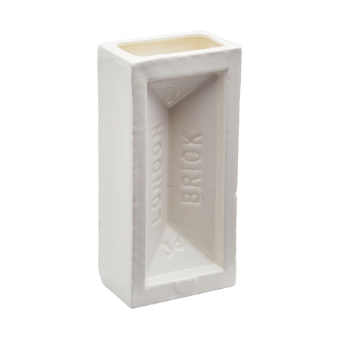 Brick Vase White