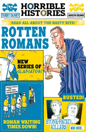 Rotten Romans Newspaper Paperback