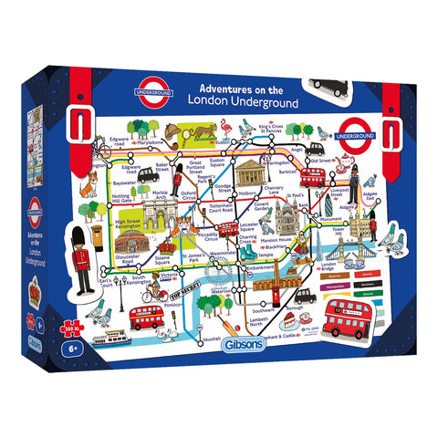 Jigsaw Adventures on the Underground 250pc