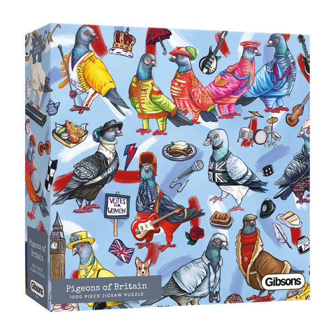 Jigsaw Pigeons of Britain 1000pc