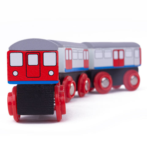 Tube Train Wooden